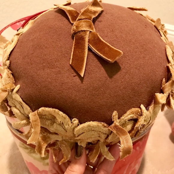 Brown unique wool vintage hat. - Picture 3 of 6